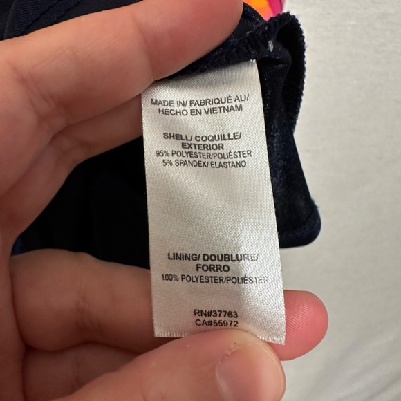 NWOT Laundry by Shelli Segal geometric print dress - size 6 - Picture 4 of 5